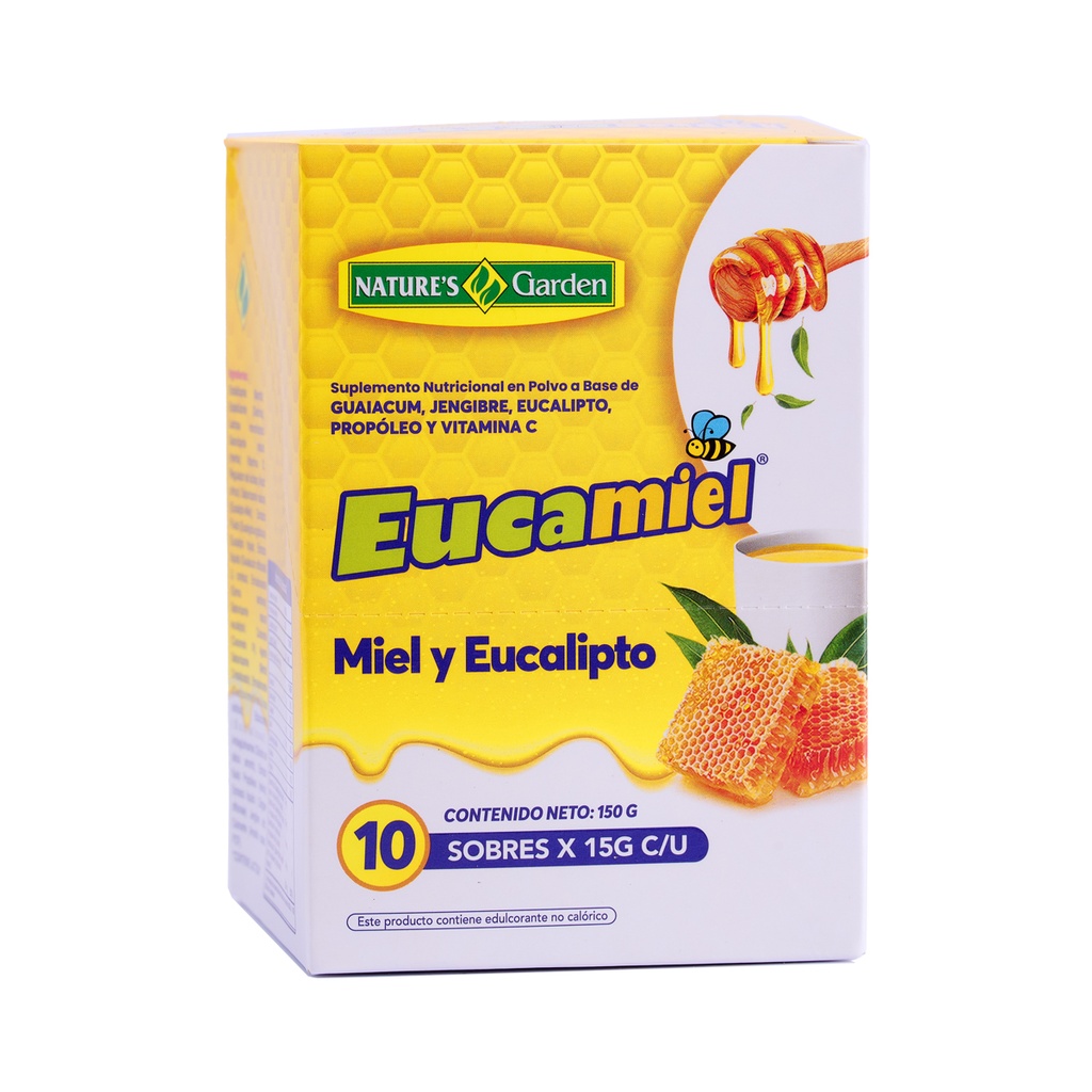 [GARDEN-7752] Eucamiel polvo – caja 10 sobres