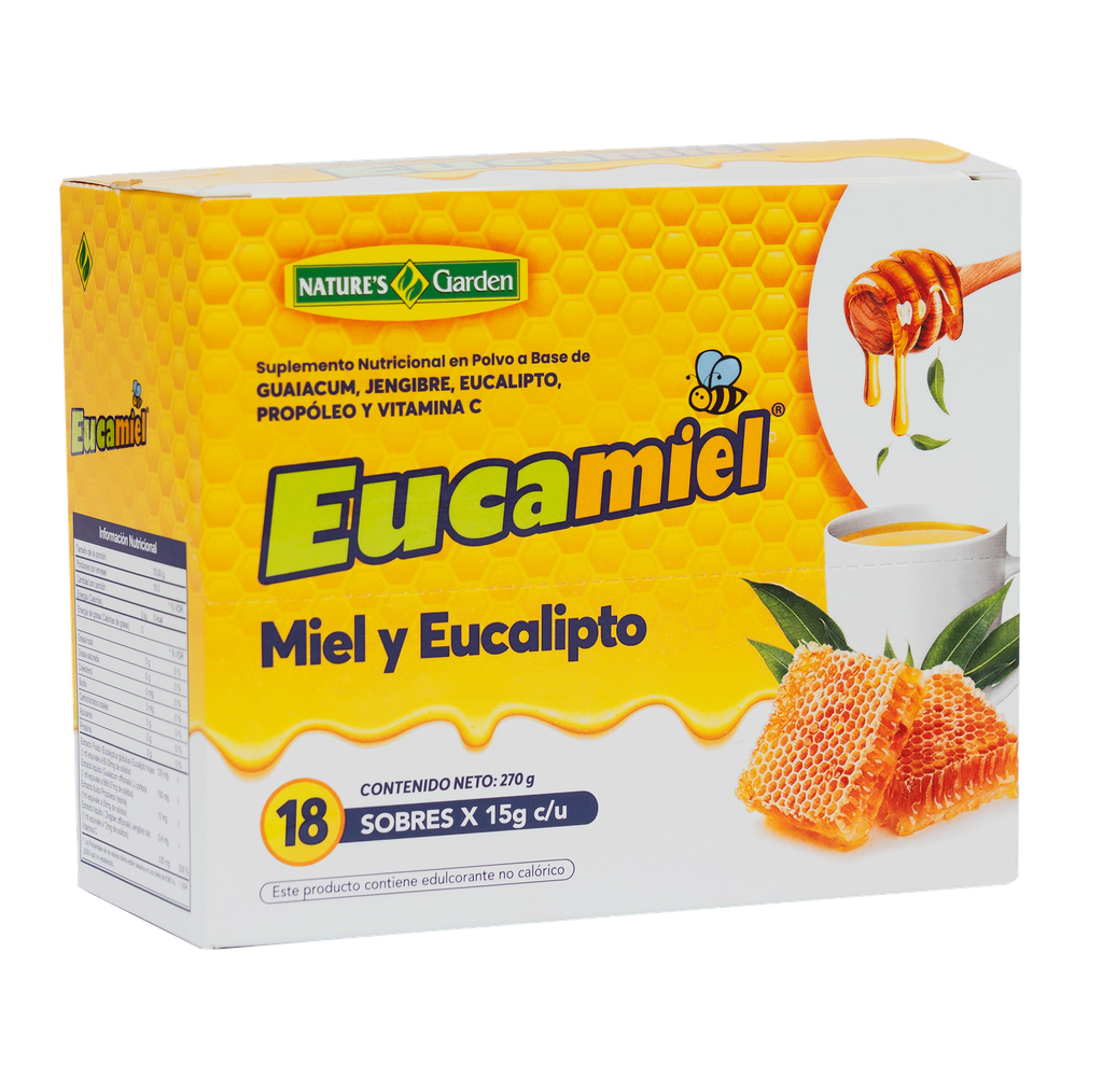 [GARDEN-7271] Eucamiel polvo – caja 18 sobres
