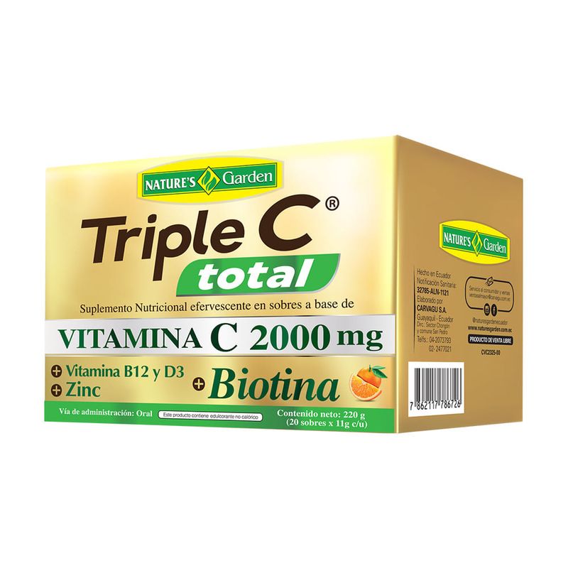 [GARDEN-6626] Triple C Total – 20 sobres