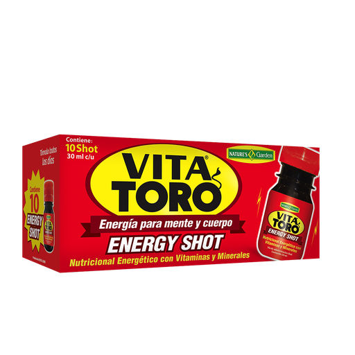 [GARDEN-88] Vita Toro – caja 10 shots x 30 ml