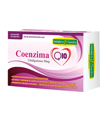 [GARDEN-59] Coenzima Q10 50 mg – 30 cápsulas